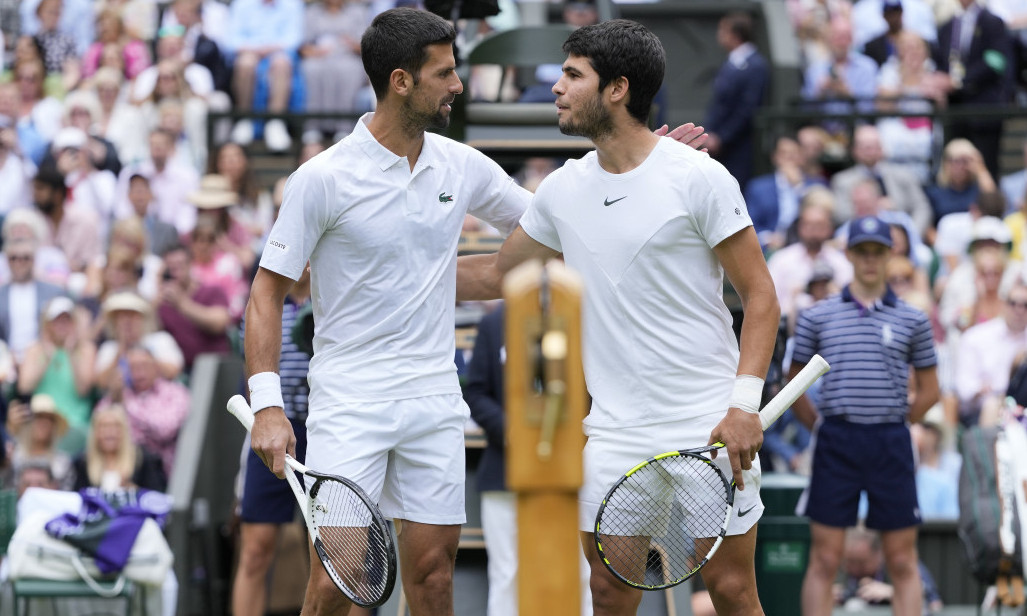 KAKAV MEČ, STRAŠAN MEČ: Alkaraz pao posle drame, NOVAK JE ŠAMPION