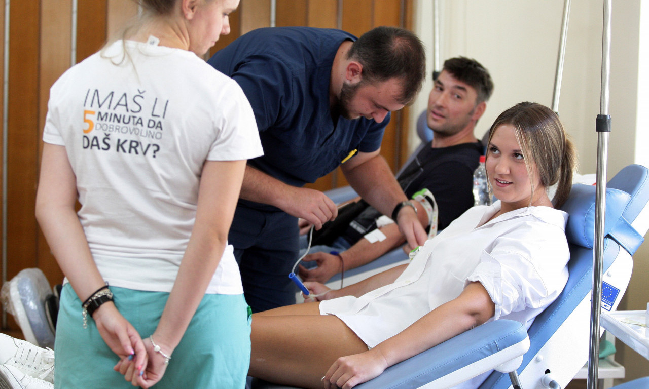 Institut za transfuziju krvi APELUJE na građane da doniraju krv: Pacijent ne može da čeka!  (VIDEO)