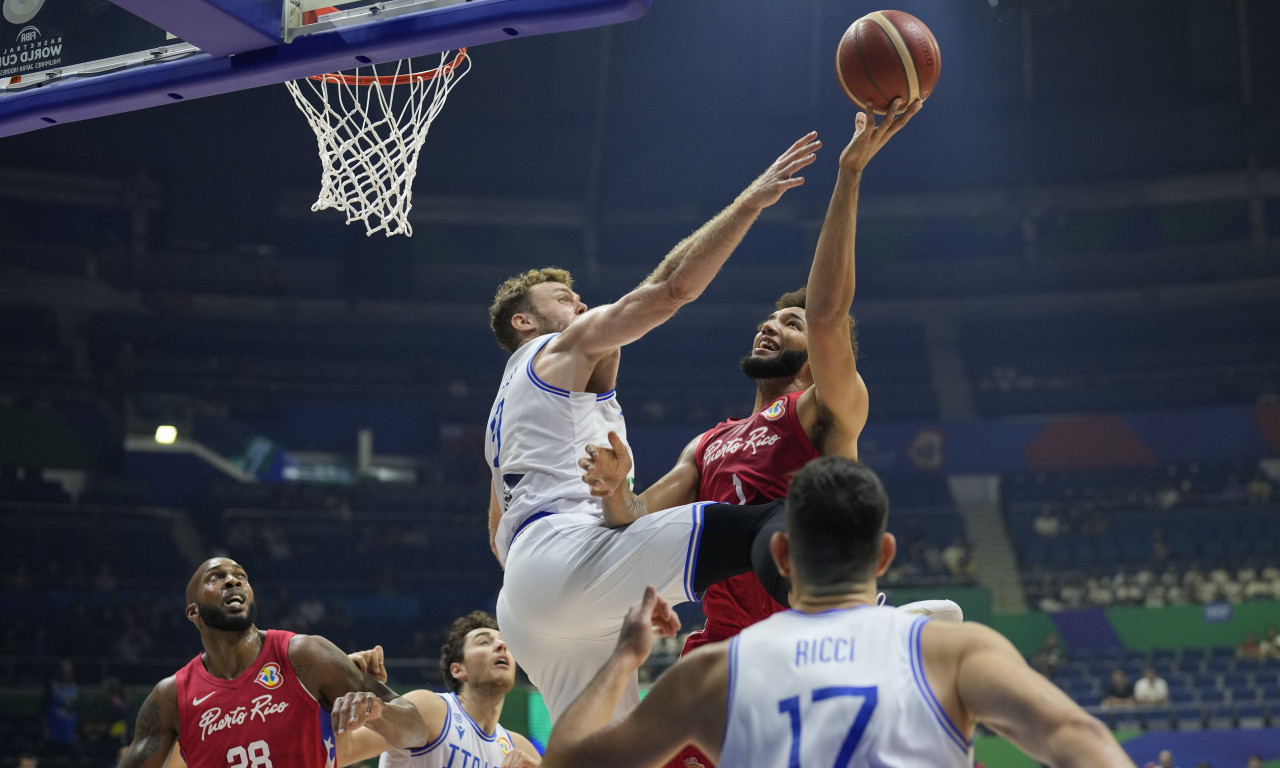 ITALIJANI pobedili Portoriko i plasirali se u ČETVRTFINALE Mundobasketa