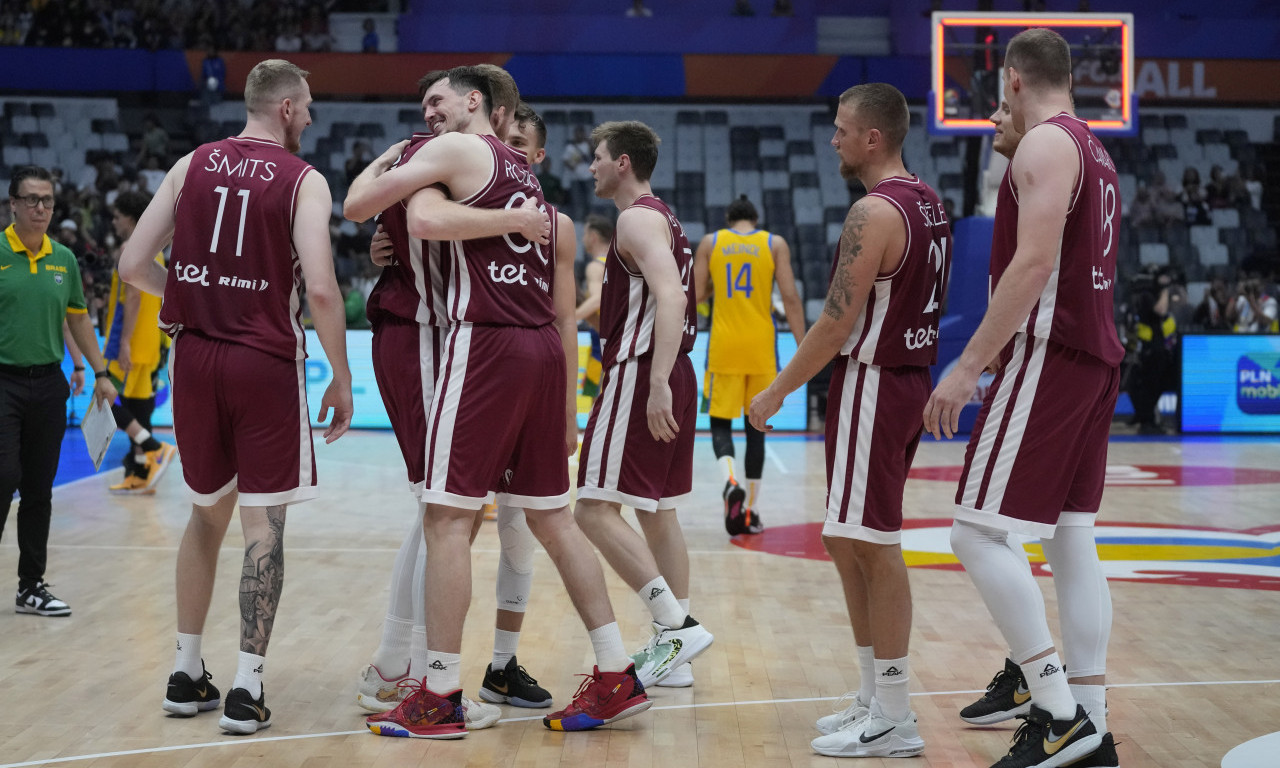 Košarkaši LETONIJE pobedili Brazil i izborili četvrtfinale MUNDOBASKETA: Kraj za CG