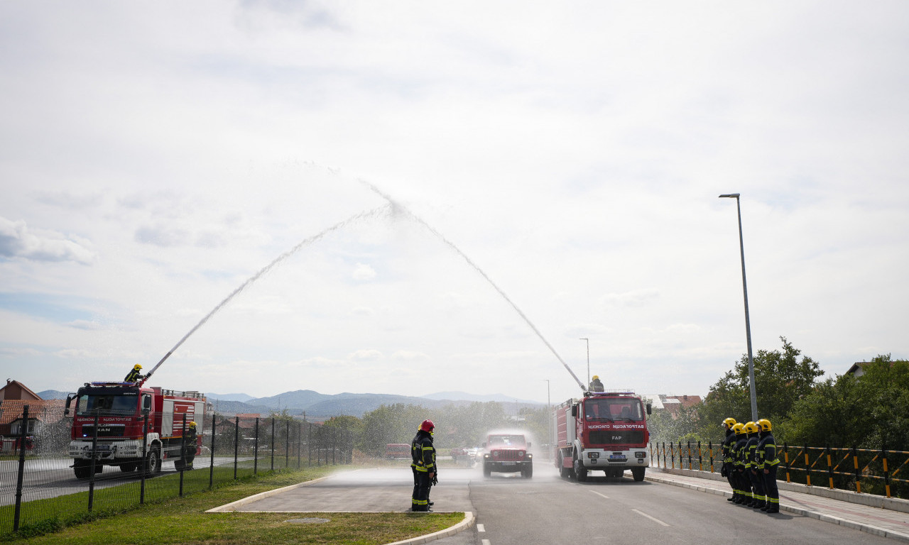 Hvala vam na HUMANOSTI i što ste predstavljali SRBIJU: Gašić dočekao VATROGASCE koji su gasili POŽARE u Grčkoj