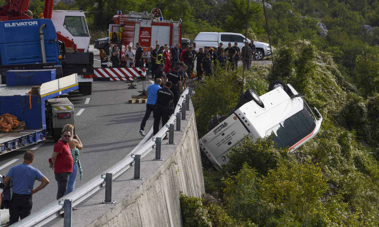 Identifikovana druga ŽRTVA nesreće kod Cetinja: STRADALA devojka (19) iz Podgorice