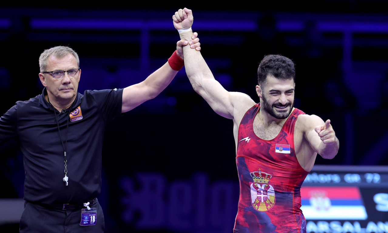 Nova MEDALJA ZA SRBIJU na Svetskom prvenstvu u RVANJU: Ali Arsalan osvojio BRONZU