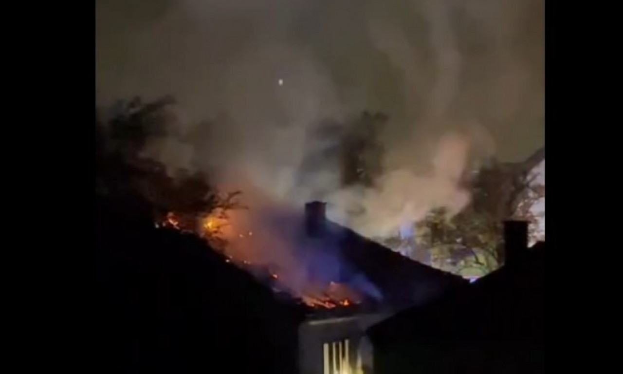 Veliki POŽAR u LESKOVCU: STRADALA ŽENA, deo grada ostao BEZ STRUJE