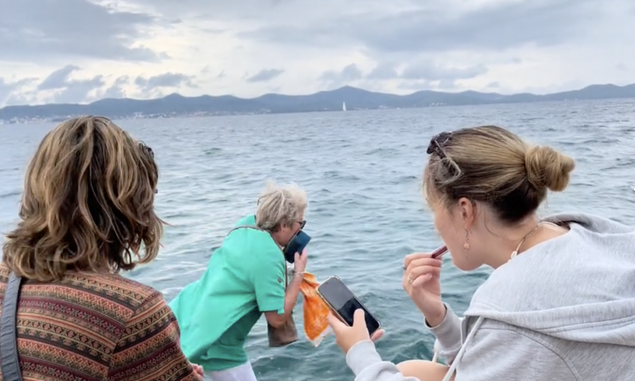 GOSPOĐO, PA GDE GLEDATE? Turisti uživaju na OBALI JADRANA, a onda dolazi ONA i... sada joj se SMEJE MILION ljudi