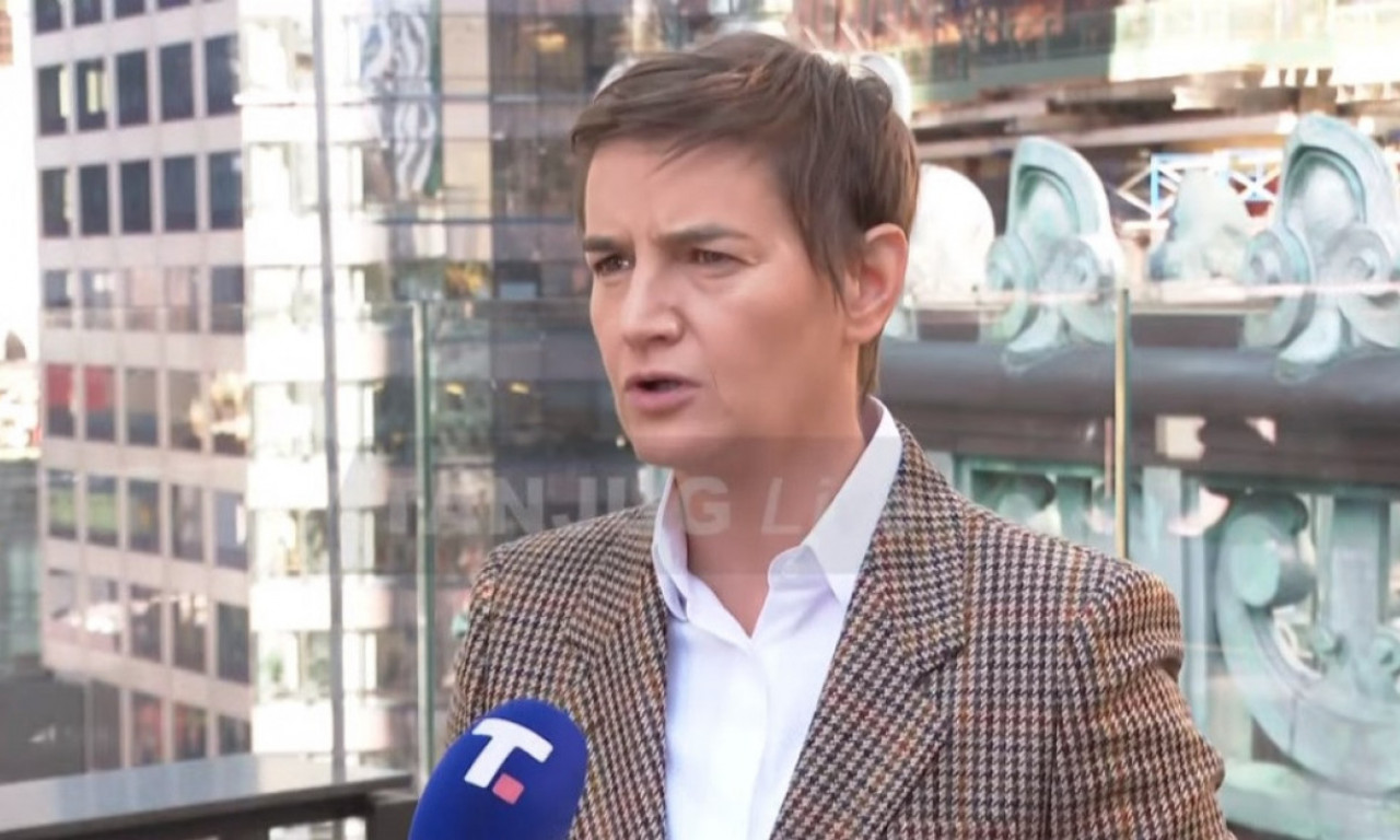 Brnabić pre Sednice SB u Njujorku: Daću sve od sebe da ISPRIČAM kako ŽIVI srpski NAROD na KiM