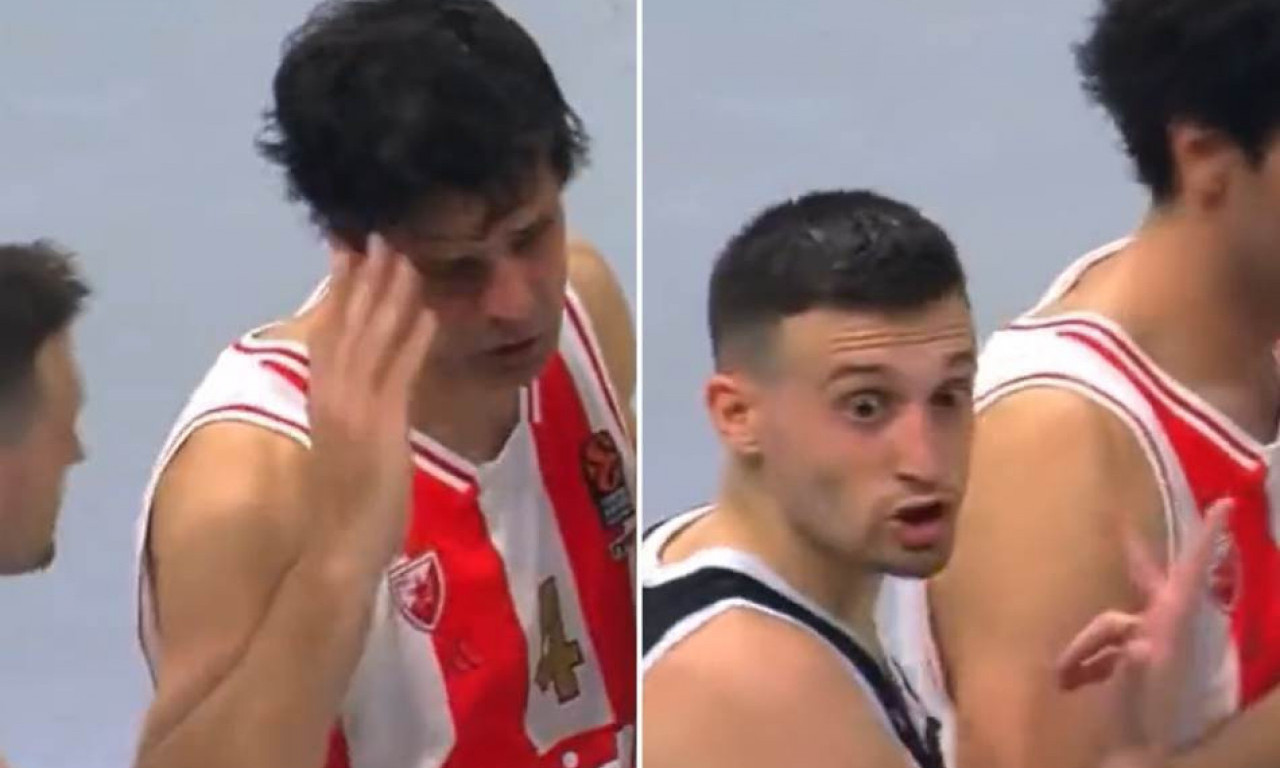 Teodosić OPSOVAO Avramovića pred kraj DERBIJA: Pogledajte VIDEO koji je postao HIT na netu