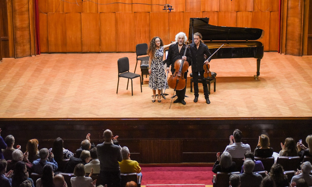 MAJSKI TRIO koncertom na Kolarcu OTVORIO jubilarni ČELO FEST