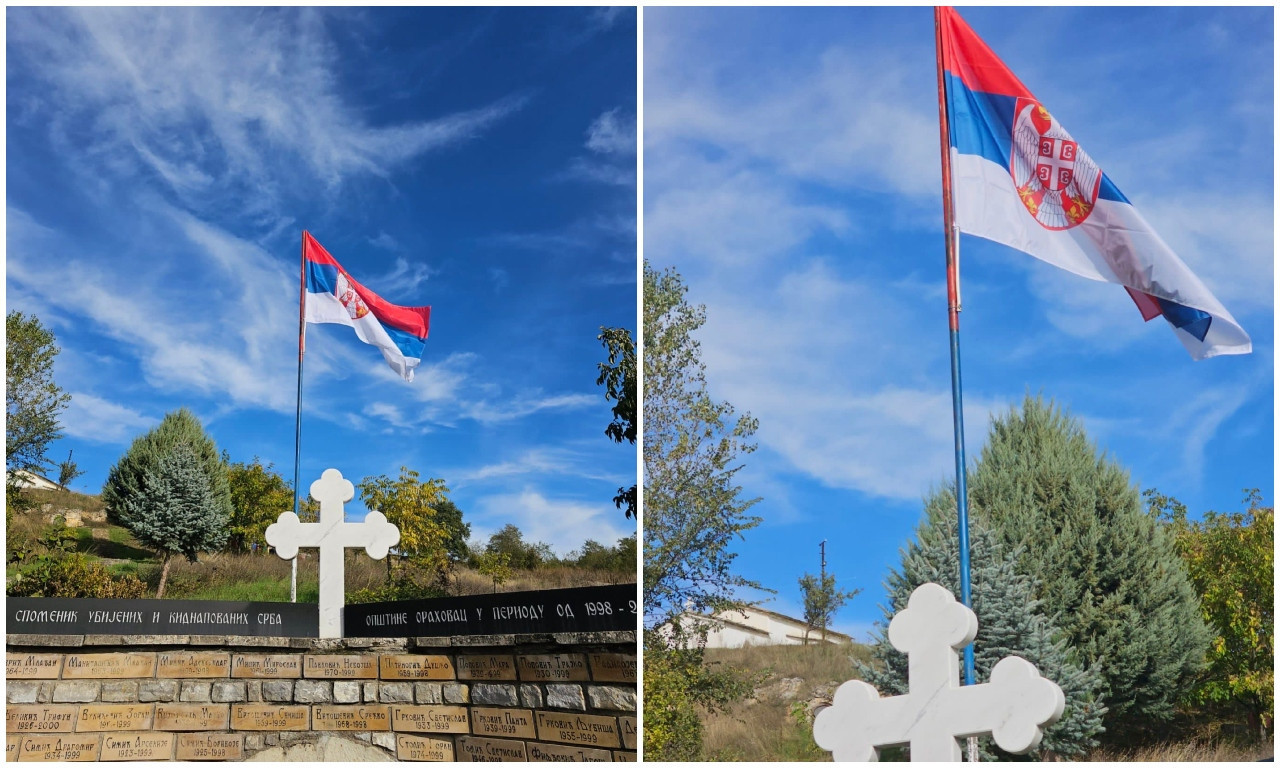 Ponovo se VIJORI: Vraćena SRPSKA TROBOJKA na spomenik UBIJENIM i otetim SRBIMA