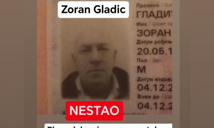 Nestao ZORAN GLADIĆ: Poslednji put viđen na Zvezdari - porodica MOLI za POMOĆ