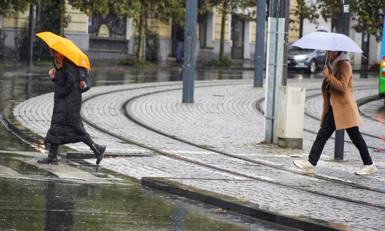 Jutro prespavajte, a popodne PONESITE KIŠOBRAN: U prestonici danas do 5 stepeni