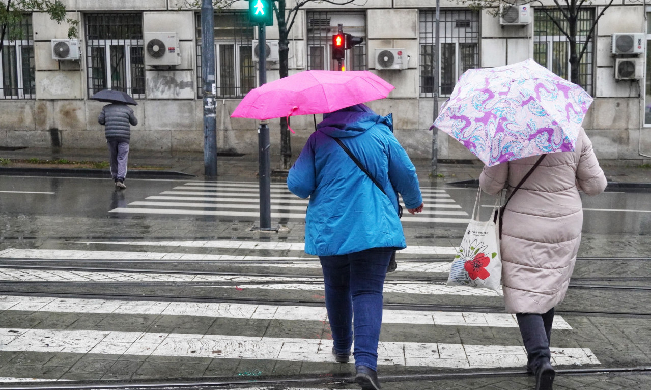 STIŽU PADAVINE U BEOGRAD I VOJVODINU: Naoružajte se KIŠOBRANIMA!