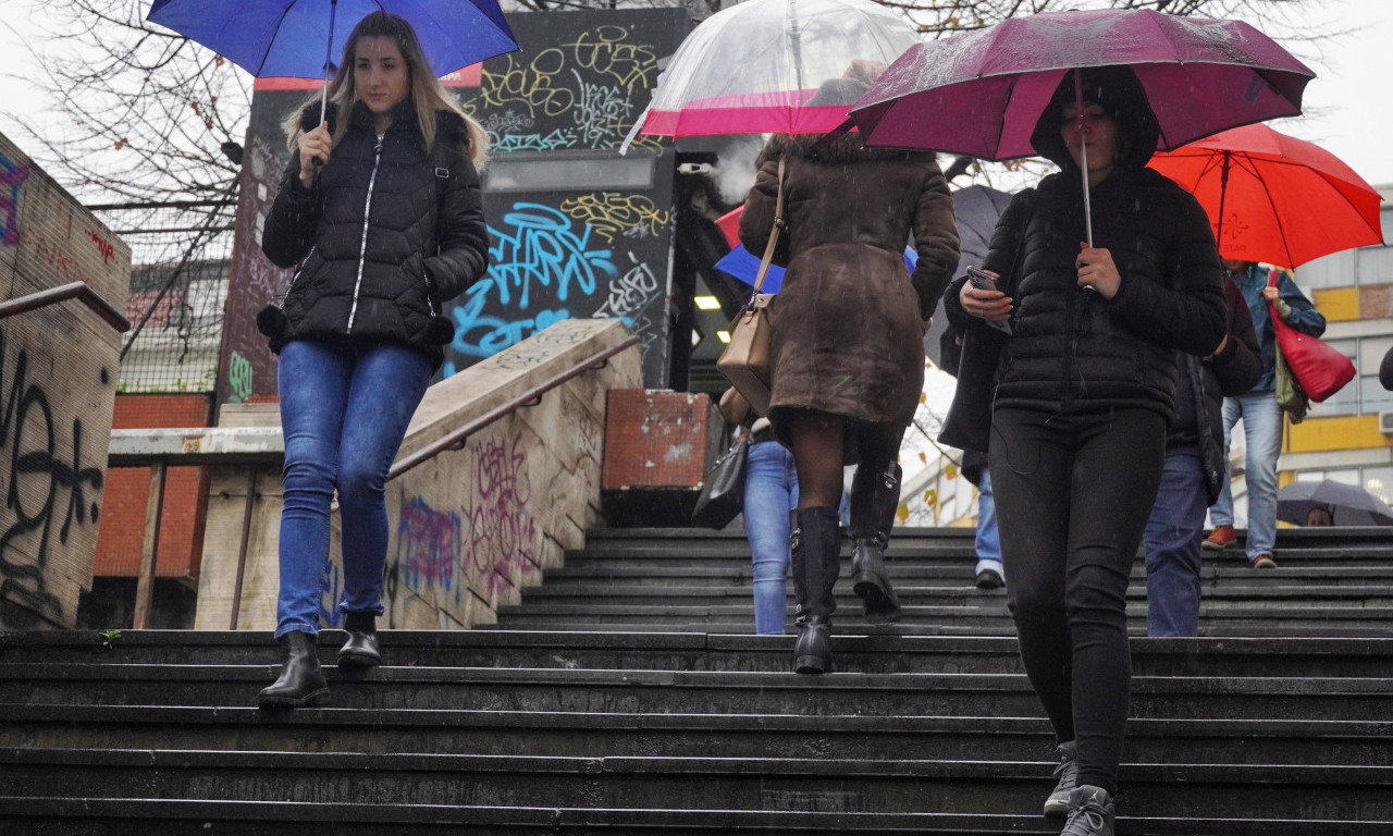 U ovim predelima Srbije OČEKUJE SE velika količina PADAVINA! Uskoro STABILIZACIJA VREMENA