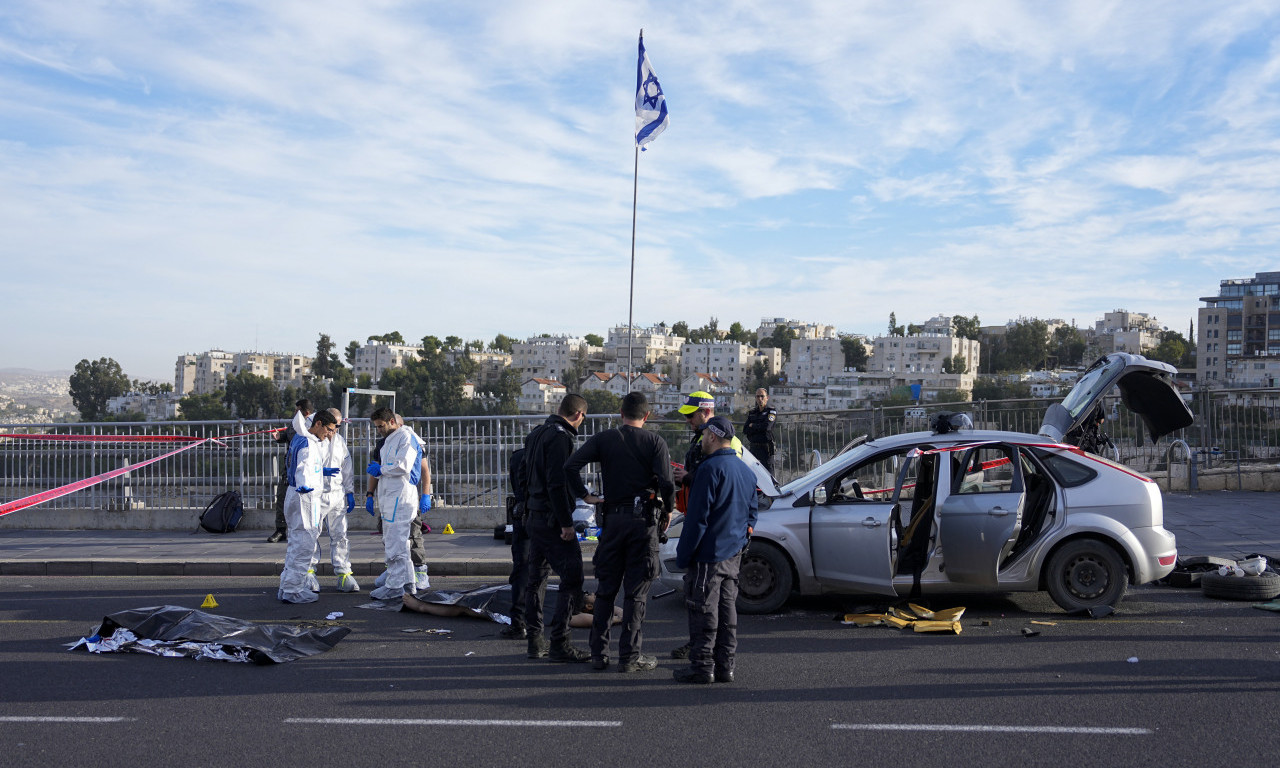 HAMAS POTVRDIO da su njegovi pripadnici IZVELI NAPAD u Jerusalimu u kojem je UBIJENO 3, a RANJENO 6 OSOBA