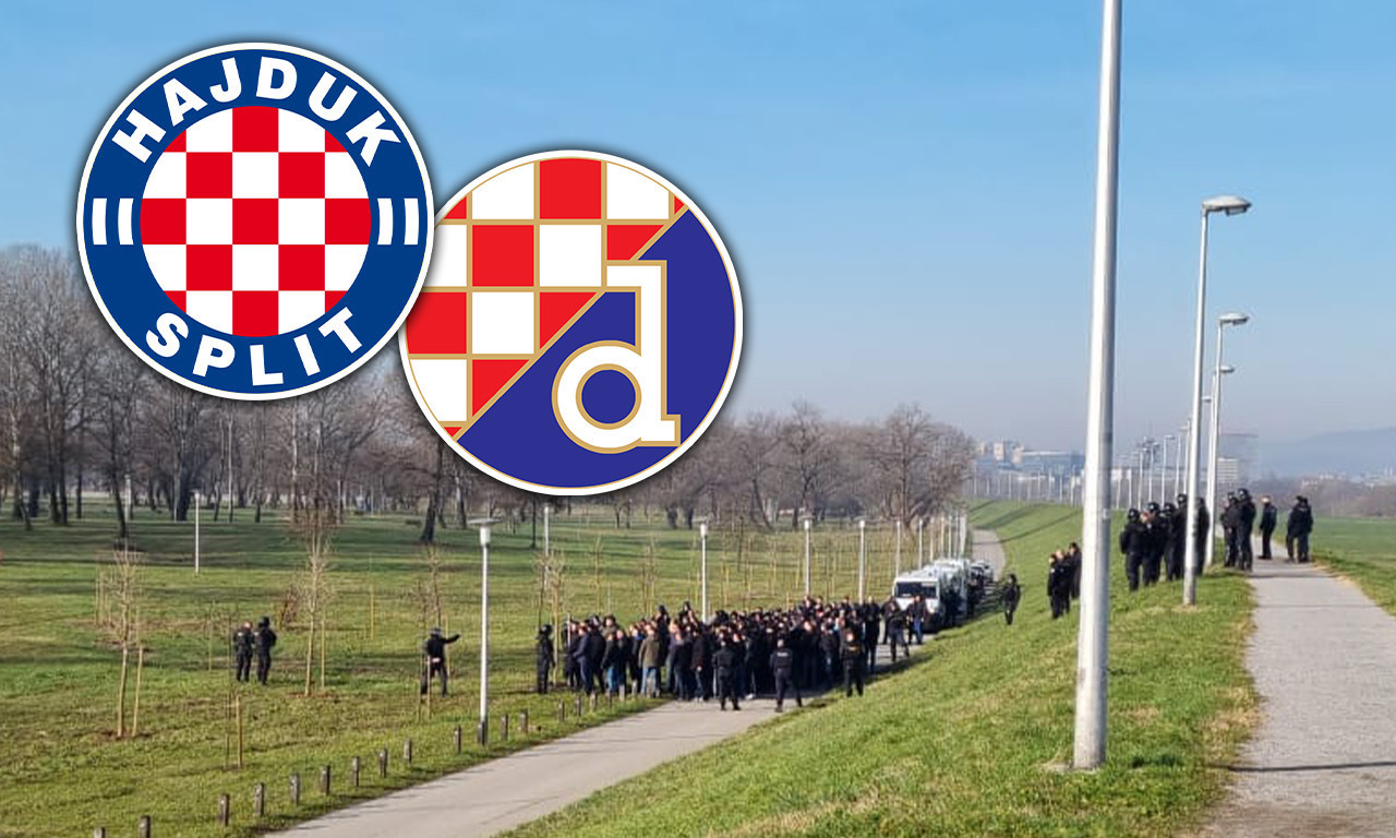 Drama pred VELIKI DERBI U HRVATSKOJ! Uhapšeno 50 HULIGANA splitskog HAJDUKA!