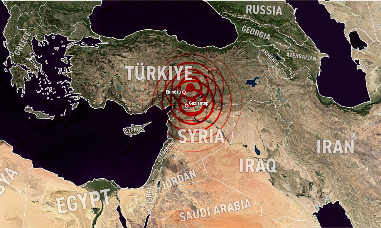 ZATRESLO SE TLO TURSKE! Ovaj deo zemlje pogodio jači ZEMLJOTRES