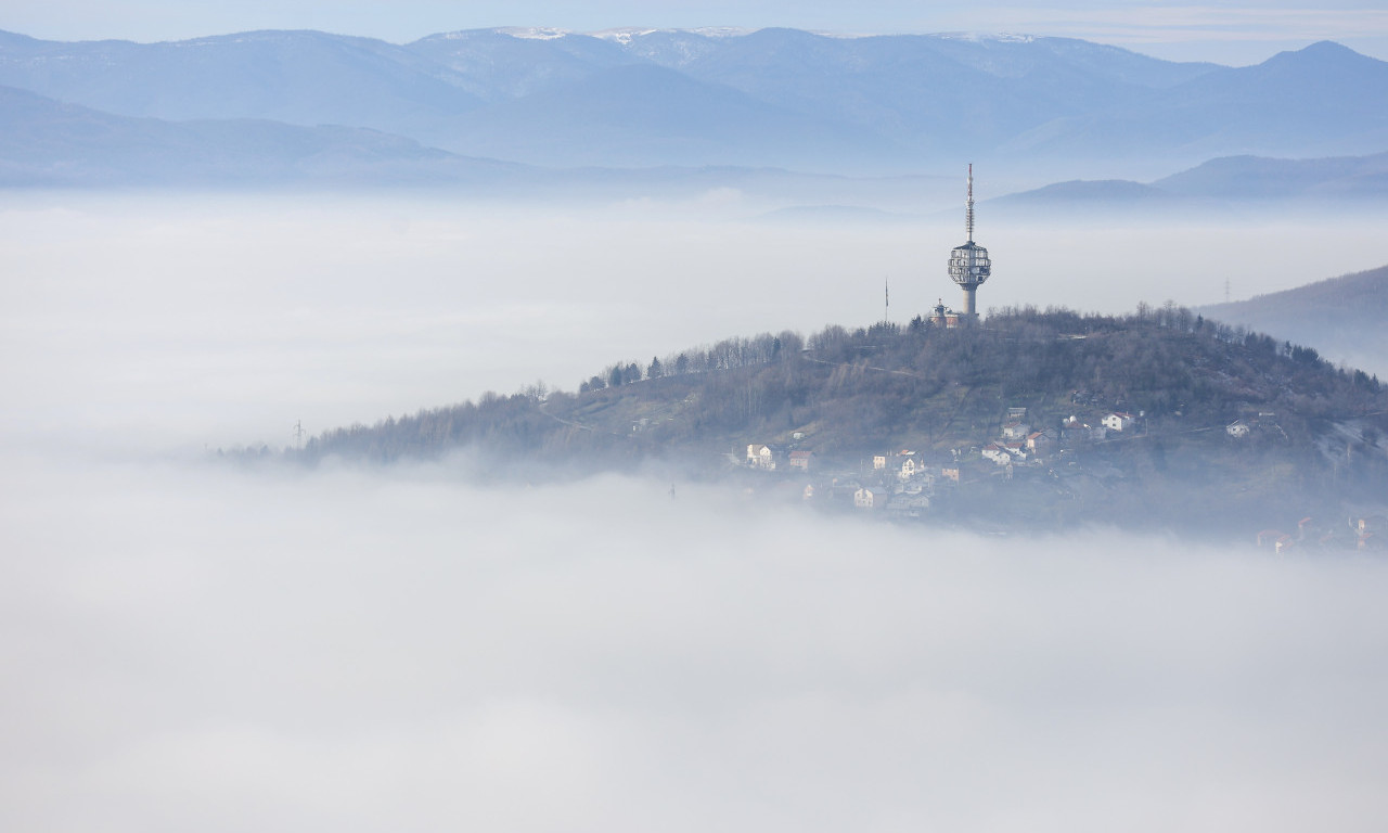 SARAJEVO "prodisalo" posle nekoliko dana velikog ZAGAĐENJA