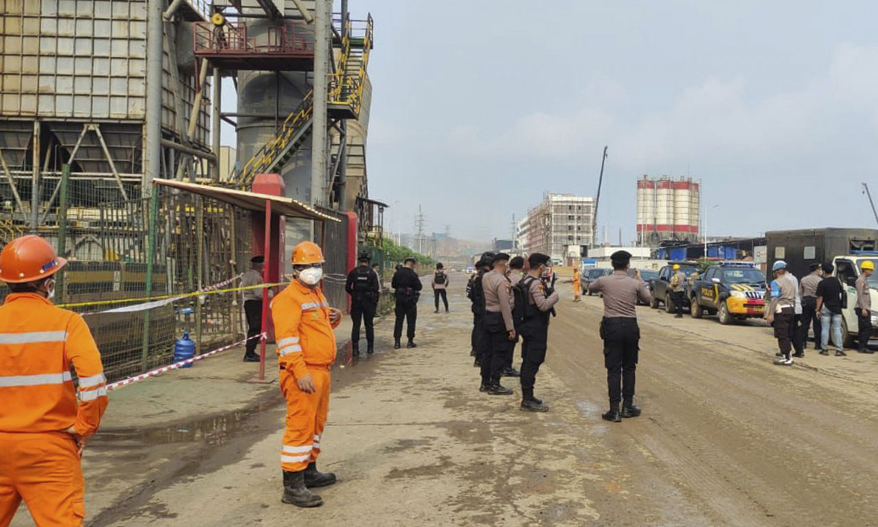 TRAGEDIJA U INDONEZIJI! EKSPLODIRALA topioničarska PEĆ u INDUSTRIJSKOM PARKU, STRADALO 13, POVREĐENO 38 OSOBA