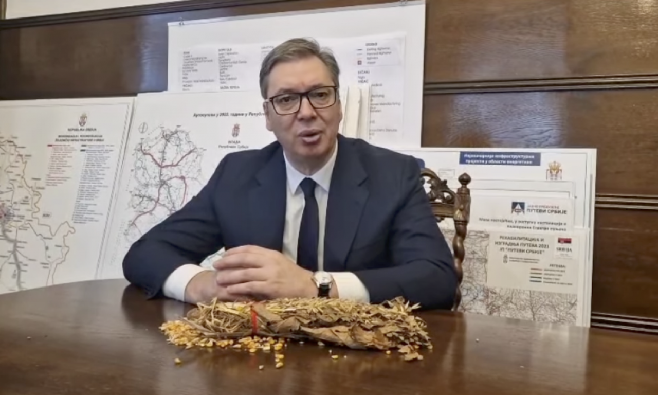 VUČIĆEVA SPEKTAKULARNA ČESTITKA REPUBLICI SRPKOJ! Nestvarna scena u Beogradu (VIDEO)