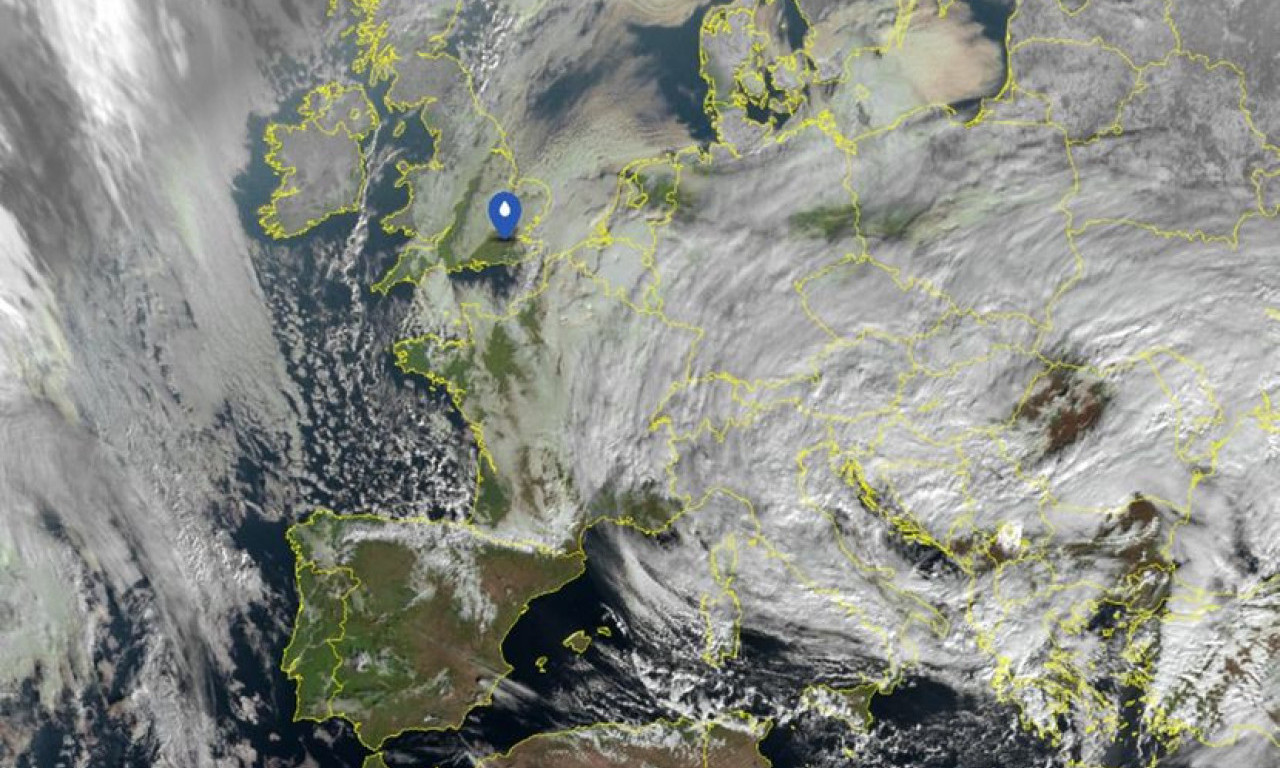 SNAŽNI OBLAČNI SISTEM "JURI" KA SRBIJI: Evo dokle je stigao! (FOTO)