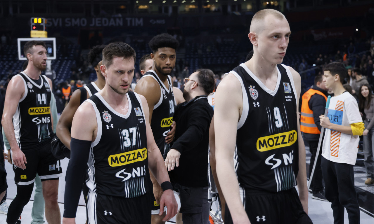 ŠOK u ABA ligi! Split LAKO SAVLADAO Partizan u Beogradu!