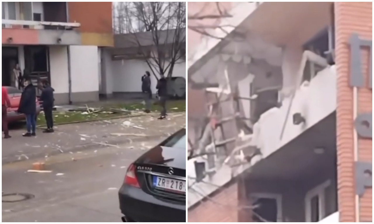 EKSPLOZIJA U ZGRADI U PARAĆINU! Jedna osoba TEŠKO POVREĐENA (VIDEO)