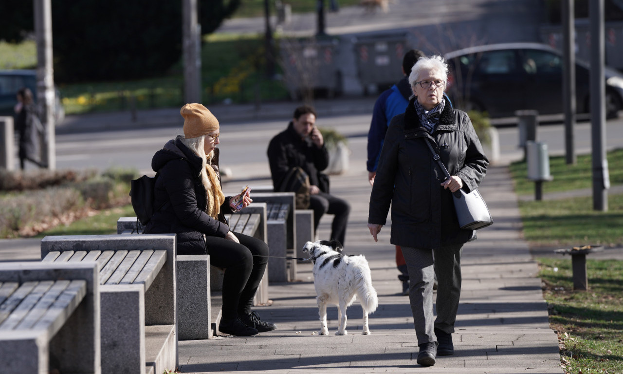 Neobično vreme! Danas OBLAČNO, a temperatura kao da je proleće