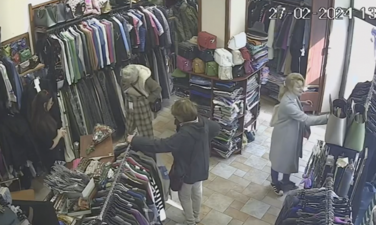 ŽENA UŠLA U BUTIK NA BULEVARU, PA TRPALA STVARI U KESU! Neverovatna krađa u Beogradu, radnica je UHVATILA! (VIDEO)