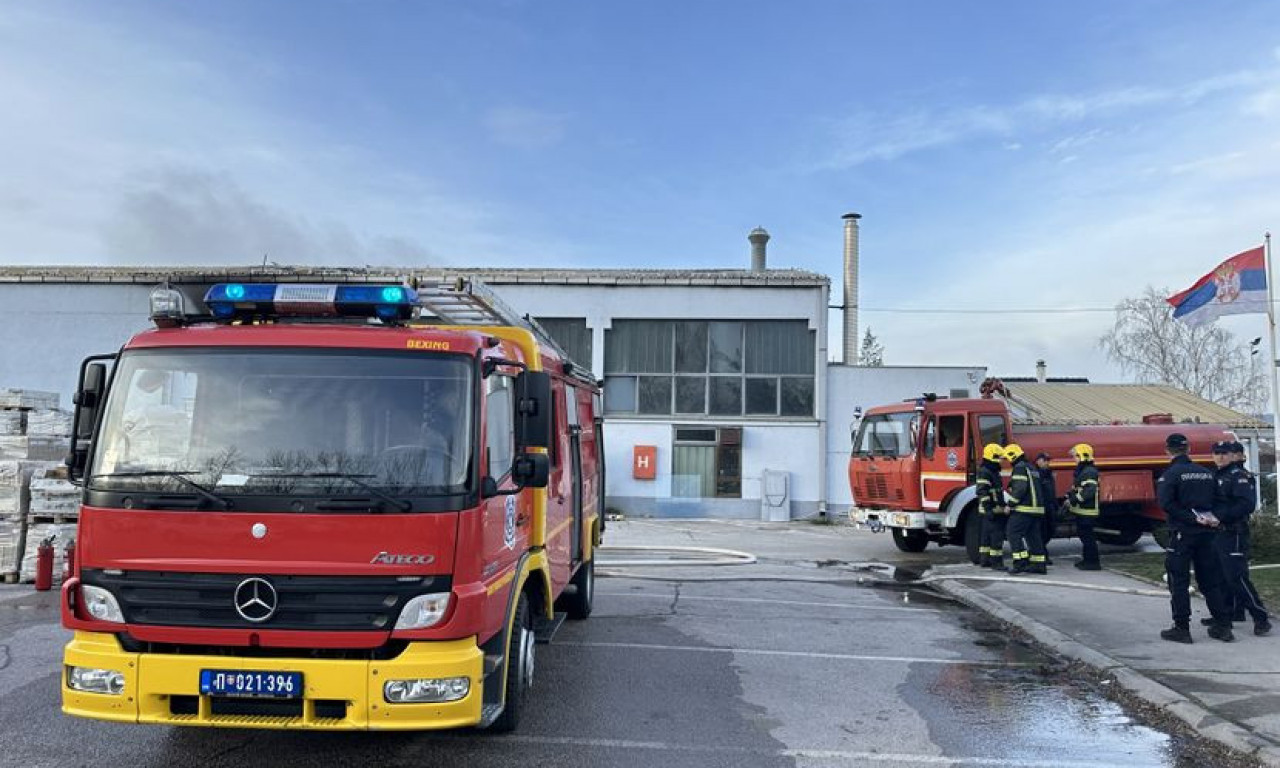 Lokalizovan POŽAR u Nišu! Povređena osoba potražila medicinsku pomoć