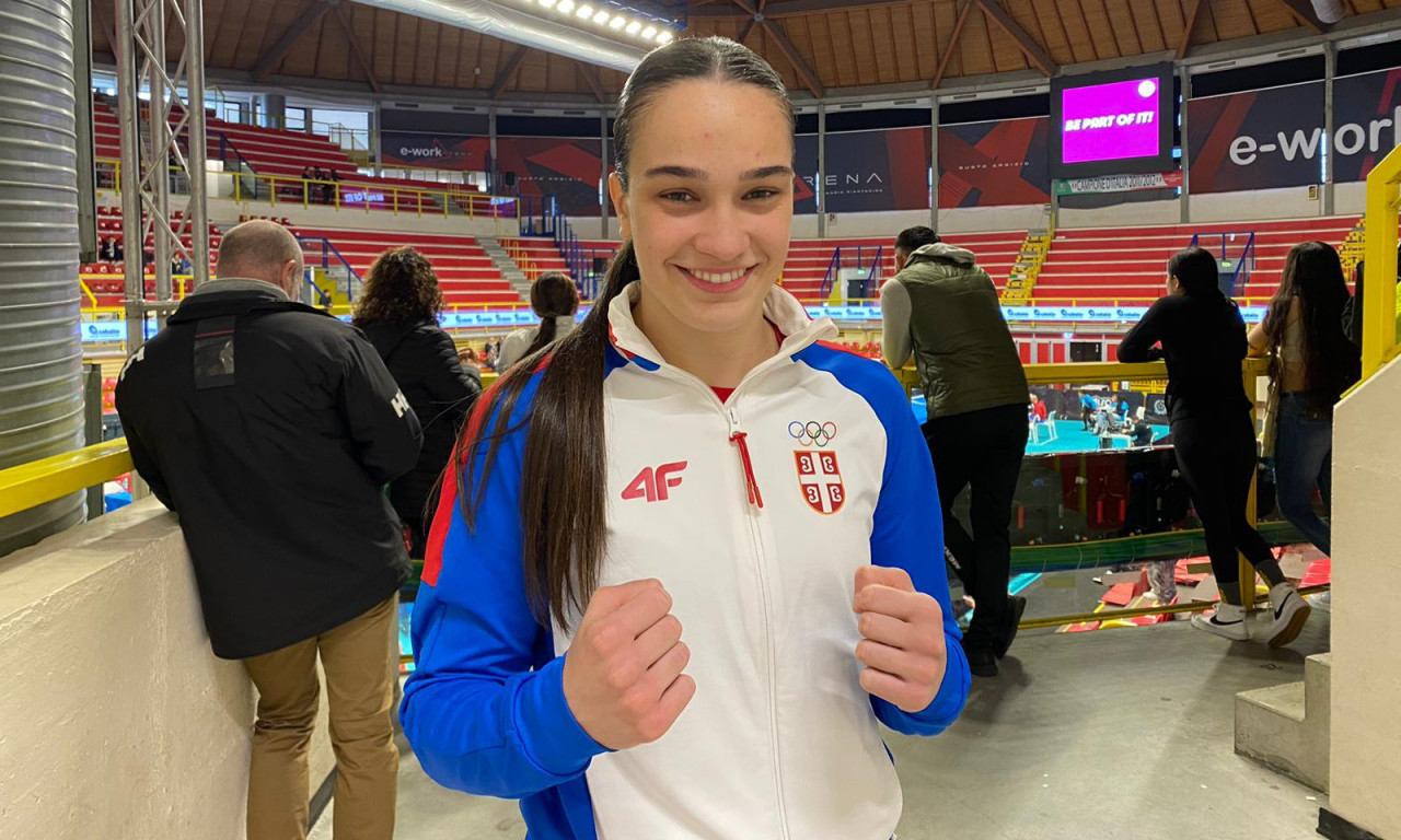 Sara Ćirković posle ZLATA na EP najavila da očekuje MEDALJU na OI!