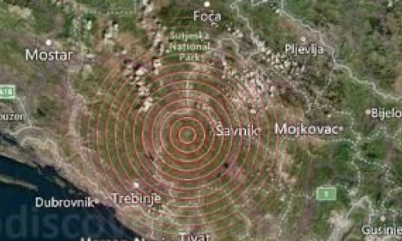 Treslo se tlo u okolini Srbije! Jak ZEMLJOTRES pogodio zemlju u komšiluku