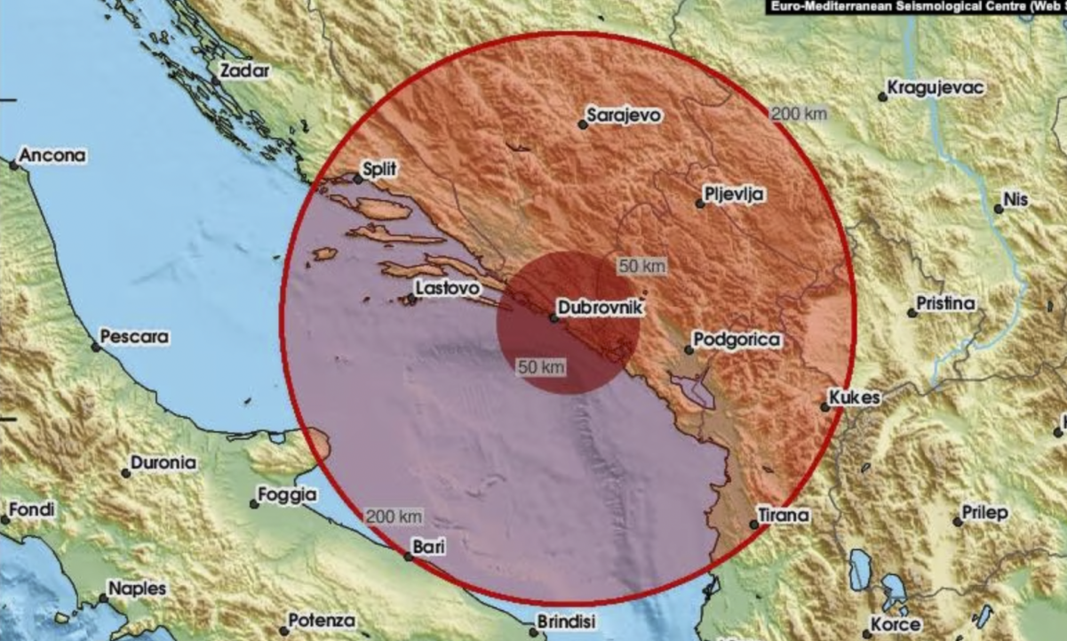 Ponovo? NOVI ZEMLJOTRES U CRNOJ GORI: Treslo se blizu NIKŠIĆA