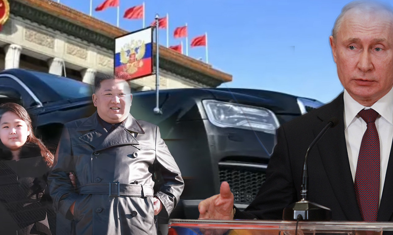 KIM PROVOZAO PUTINOV POKLON! Sestra KIM DŽONG UNA otkrila detalj zbog kog danas ceo svet gleda OVAJ SNIMAK (VIDEO)