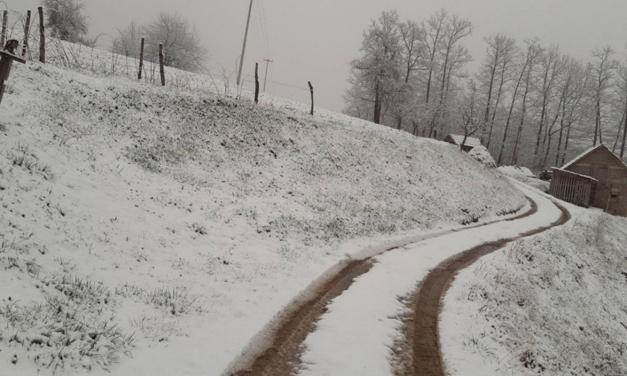 Hladni front doneo DRASTIČNO ZAHLAĐENJE SRBIJI! Ove predele očekuju OBILNE PADAVINE I SNEG