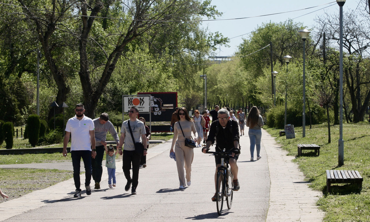 UŽIVAJTE U PRELEPOJ NEDELJI! Danas SUNČANO I VEOMA TOPLO, temperatura do 30 stepeni