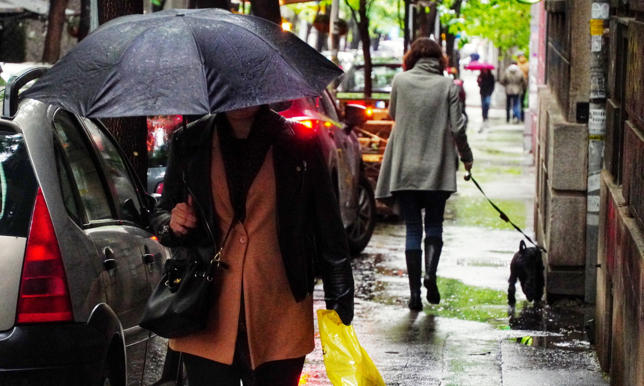 KIŠOBRANE U RUKE! Danas OBLAČNO, popodne KIŠA, a temperatura od 14 do 18 stepeni