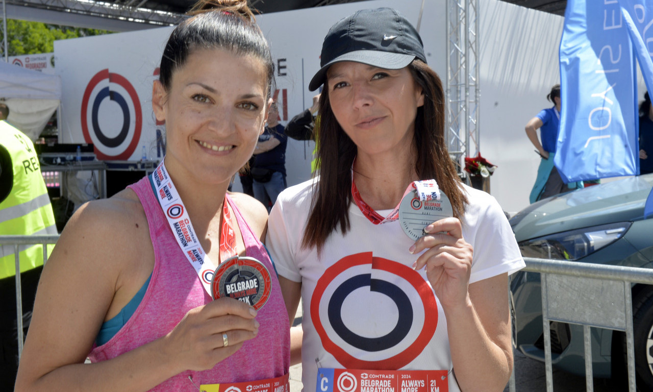 Tanjug TRADICIONALNO na BG MARATONU! Novinarke Radeka i Petrović ISTRČALE TRKU na 21 km (VIDEO+FOTO)