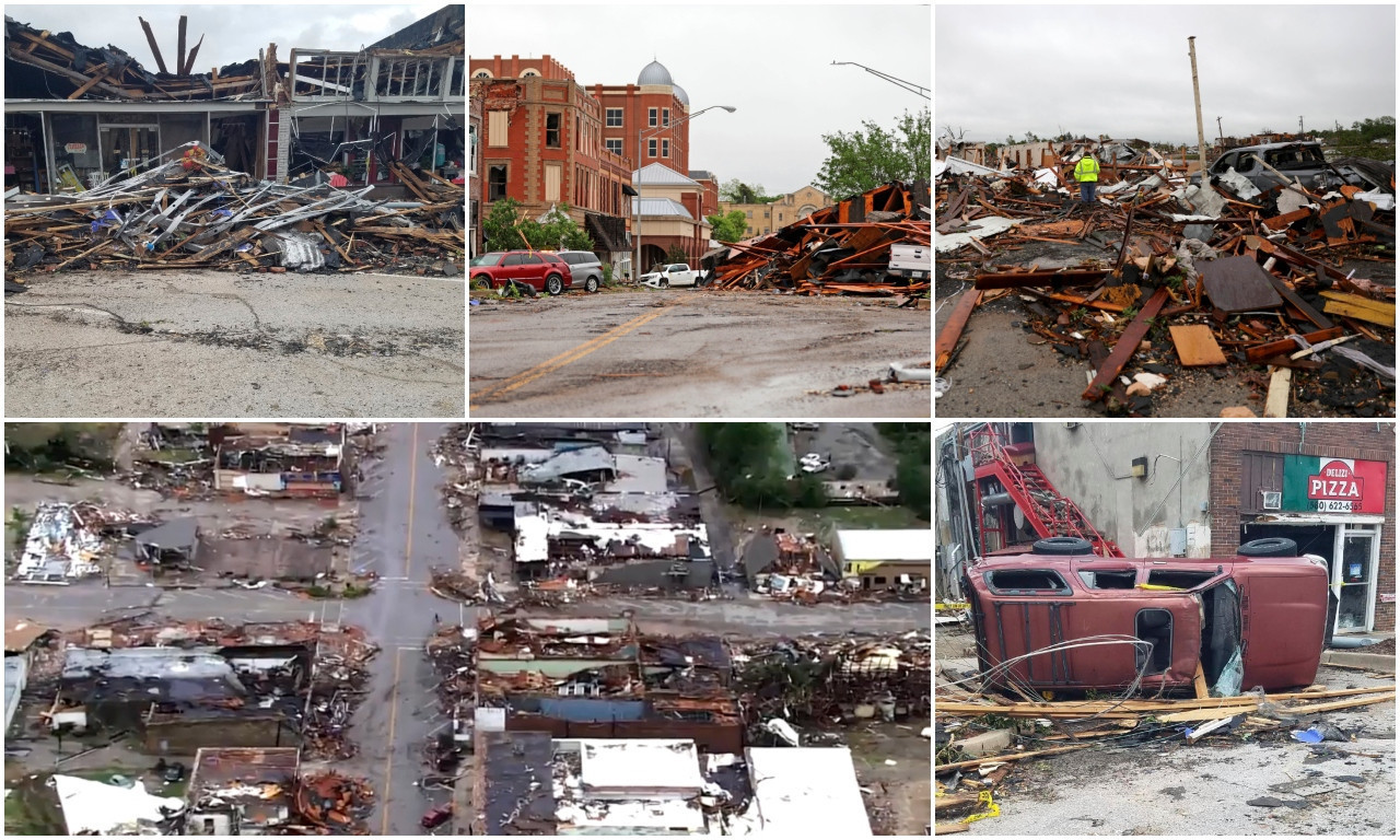 Posle tornada u Teksasu i Oklahomi 250.000 domaćinstava bez struje, ima i POGINULIH!