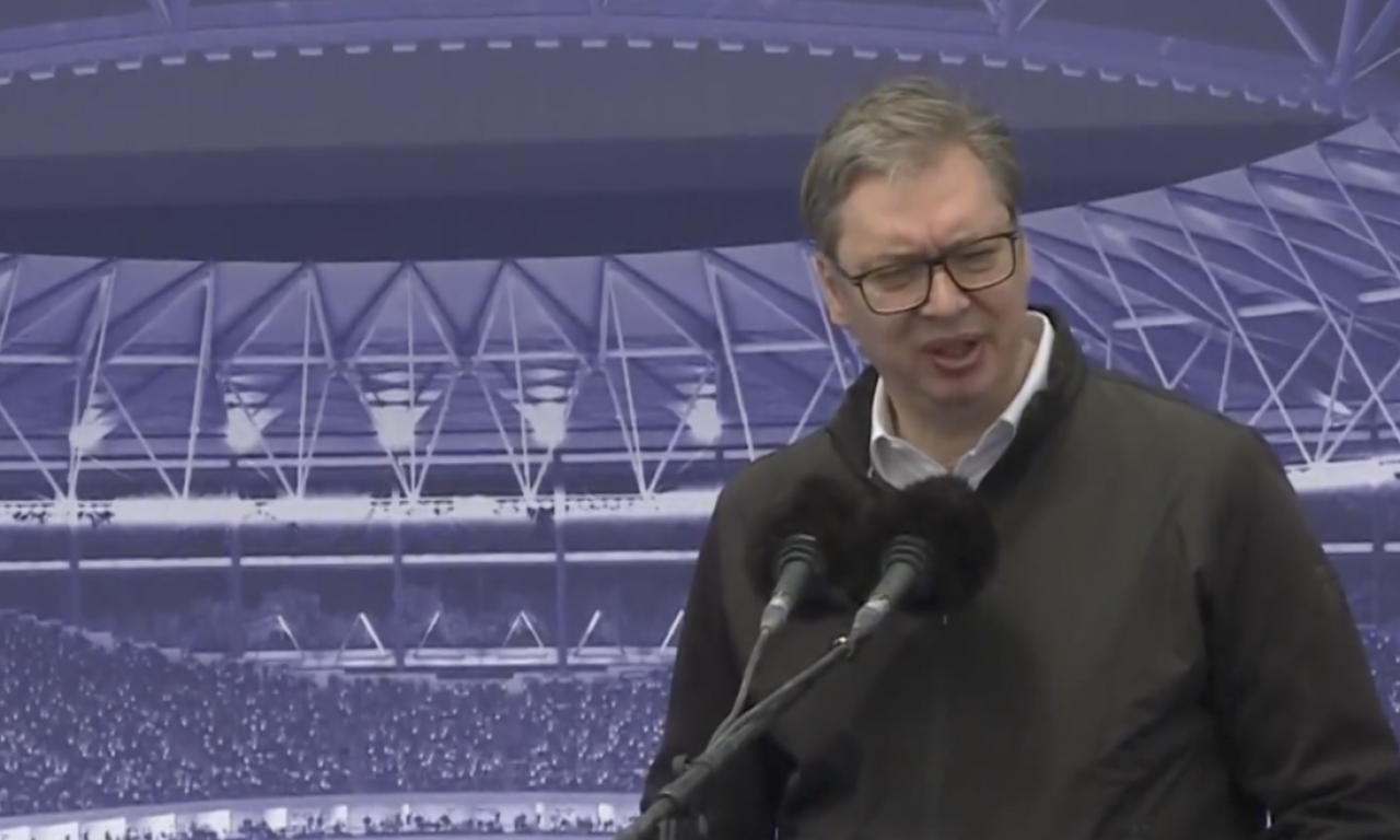 VUČIĆ polaganjem LOPTE označio početak izgradnje NACIONALNOG STADIONA: Vidimo se na otvaranju (FOTO+VIDEO)