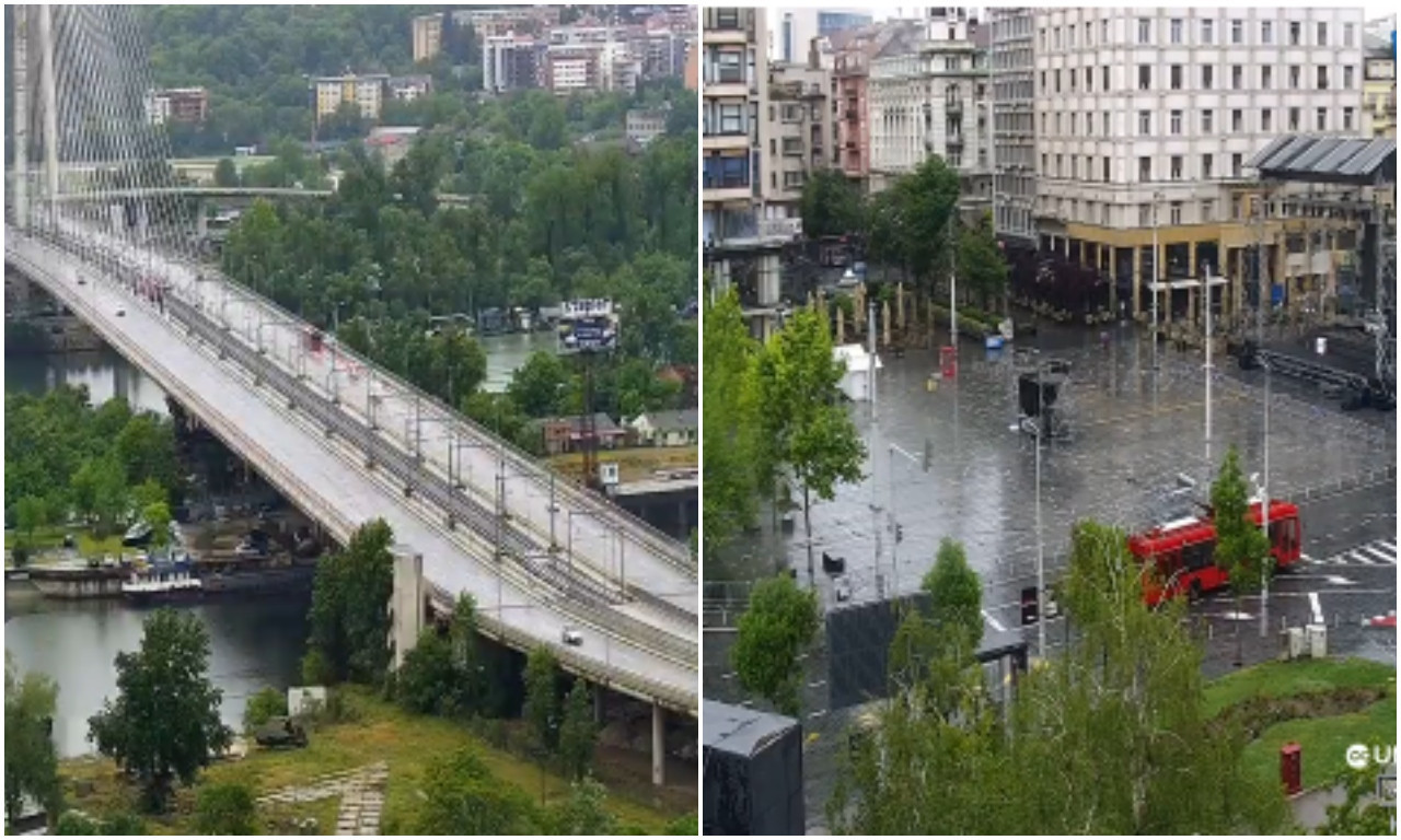 Ovo se ne viđa baš svaki dan: BEOGRAD je prazan, ali AMSS ipak ima jedno UPOZORENJE za vozače (FOTO)