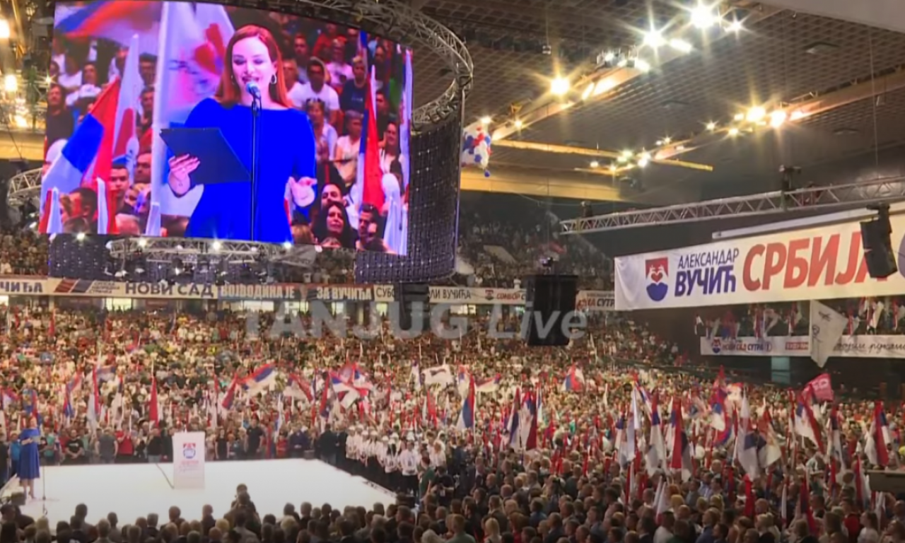 Završen miting izborne liste "Aleksandar Vučić - Novi Sad sutra", evo šta je poručeno sa SKUPA (VIDEO)