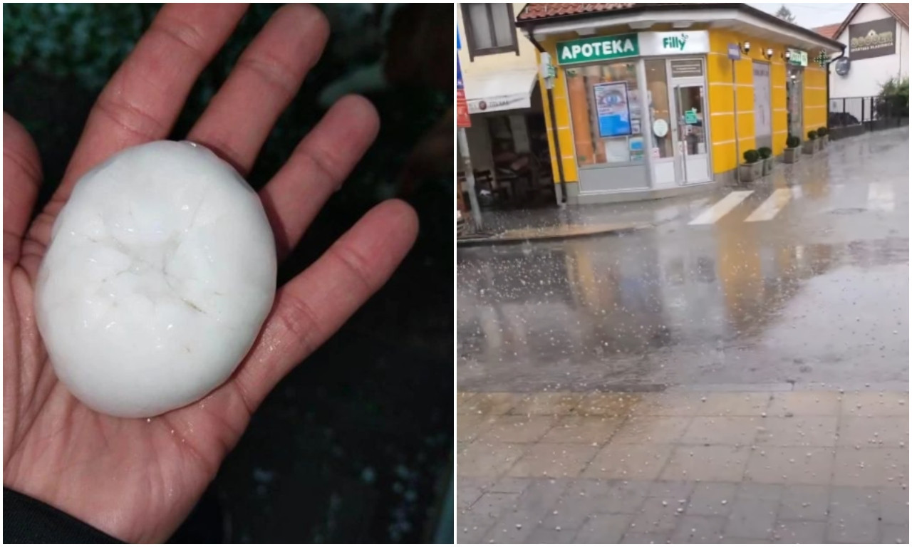 POTOPLJENA ZAPADNA SRBIJA! Automobili se jedva kreću kroz vodu, JAKO NEVREME se širi na ove krajeve (VIDEO)