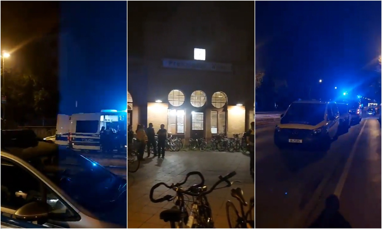 PRVI SNIMCI MAKLJAŽE NAVIJAČA U BERLINU! Neviđeni HAOS na ulicama, policija imala pune ruke posla (VIDEO)