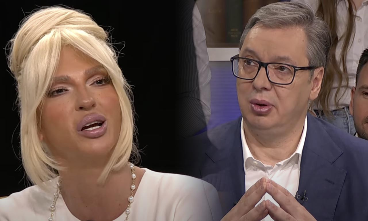 KARLEUŠA: PRAVDA ZA VUČIĆA! On na**be svaki put kad neko bije ženu  (FOTO)