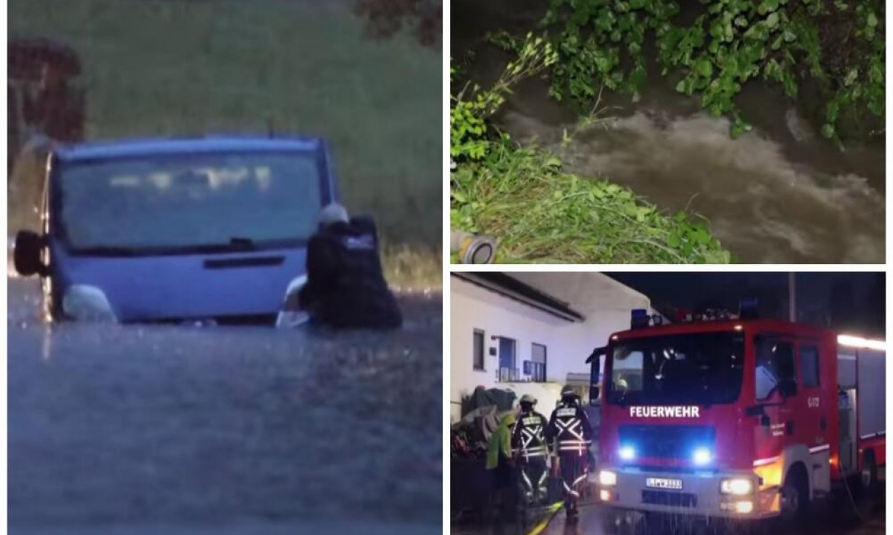 DRAMA U NEMAČKOJ! Pukla brana, voda se IZLILA, u toku EVAKUACIJA! (VIDEO)