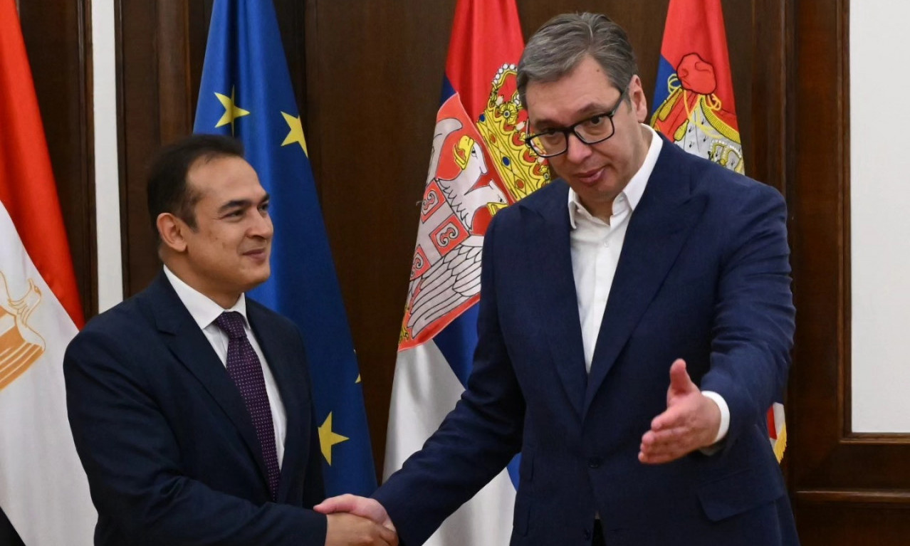 Vučić sa Salahom o GLOBALNIM IZAZOVIMA! Predsednik najavio posetu EGIPTU