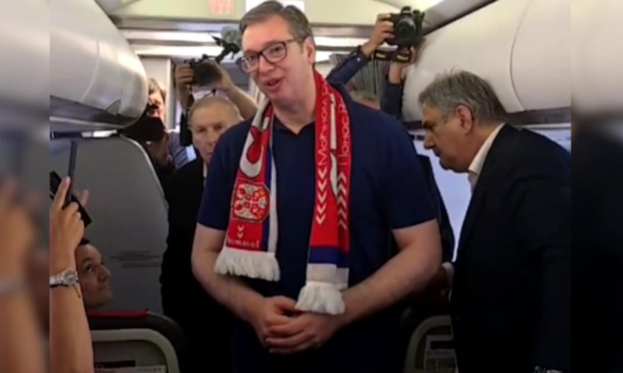 Predsednik Aleksandar Vučić POSLAO PORUKU srpskoj reprezentaciji! Evo šta im je rekao POSLE PRVOG MEČA!