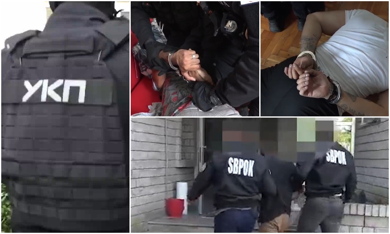 Pogledajte kako SRPSKA POLICIJA HAPSI MAKROE po Beogradu! Jedan bio U VEZI sa oštećenom, pa delili PRLJAVI NOVAC (VIDEO)
