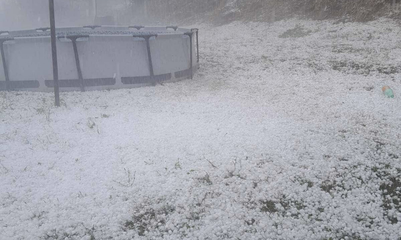 NEVREME prešlo preko REPUBLIKE SRPSKE! GRAD ubijao domaće životinje, a prizori su DRAMATIČNI (FOTO+VIDEO)