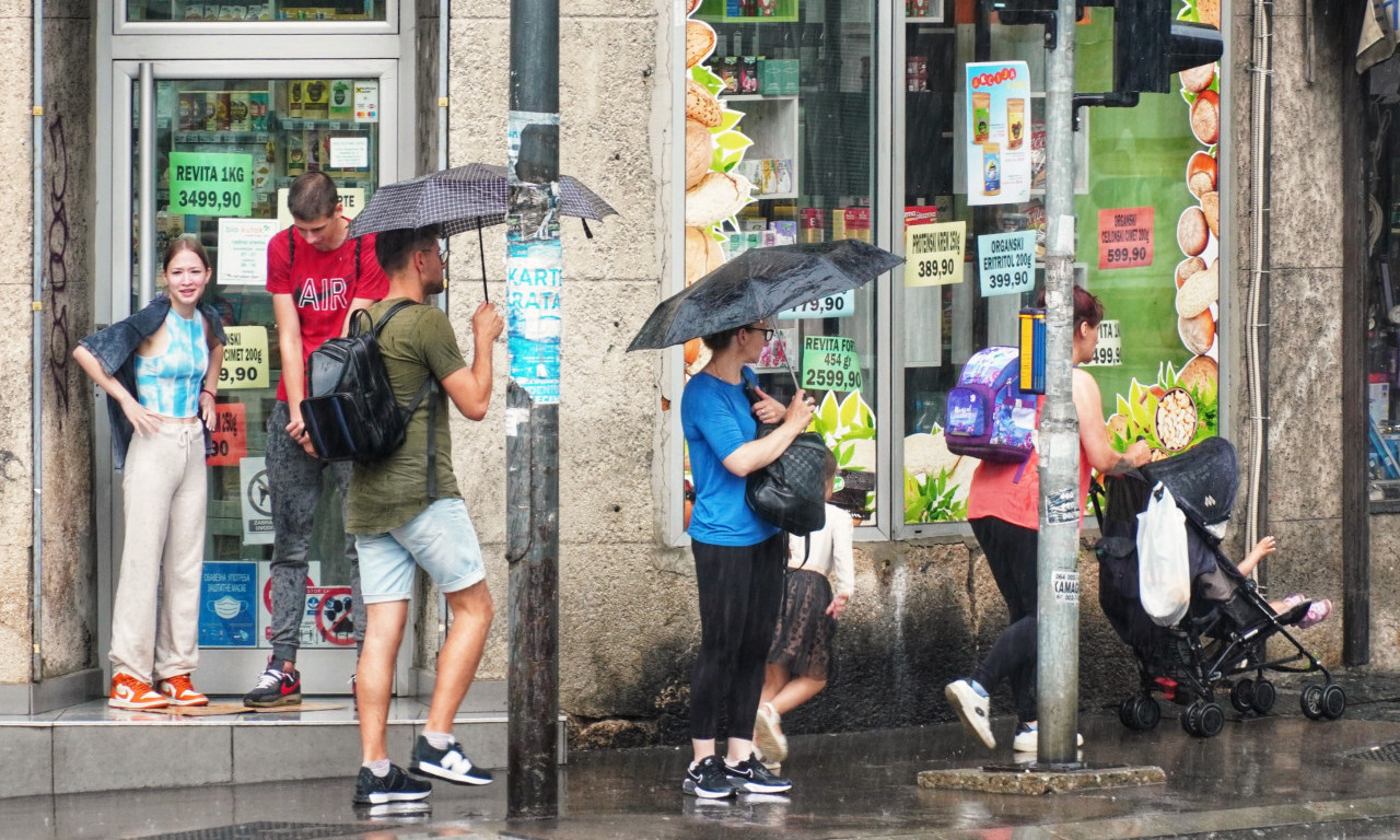 RHMZ PONOVO UPOZORAVA! Stiže nam VELIKO NEVREME posle podne, a ZA VIKEND sledi OBRT